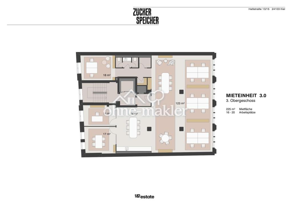 Grundriss 3. Obergeschoss