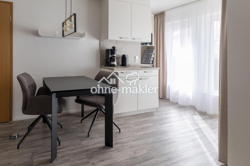 Gemütliche, voll möblierte 1-Zimmer-Wohnung in ruhiger Lage mit Parkplatz - Foto 3