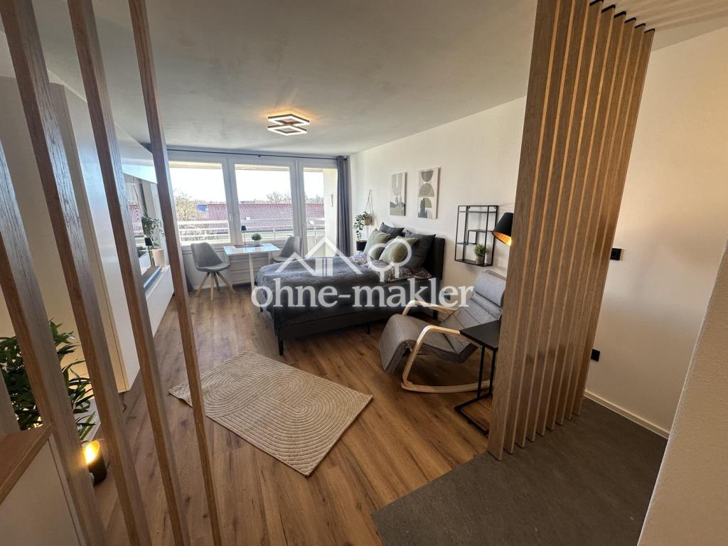 All incl.: möblierte Wohnung mit Balkon und direkter ÖPNV-Anbindung - Photo 1