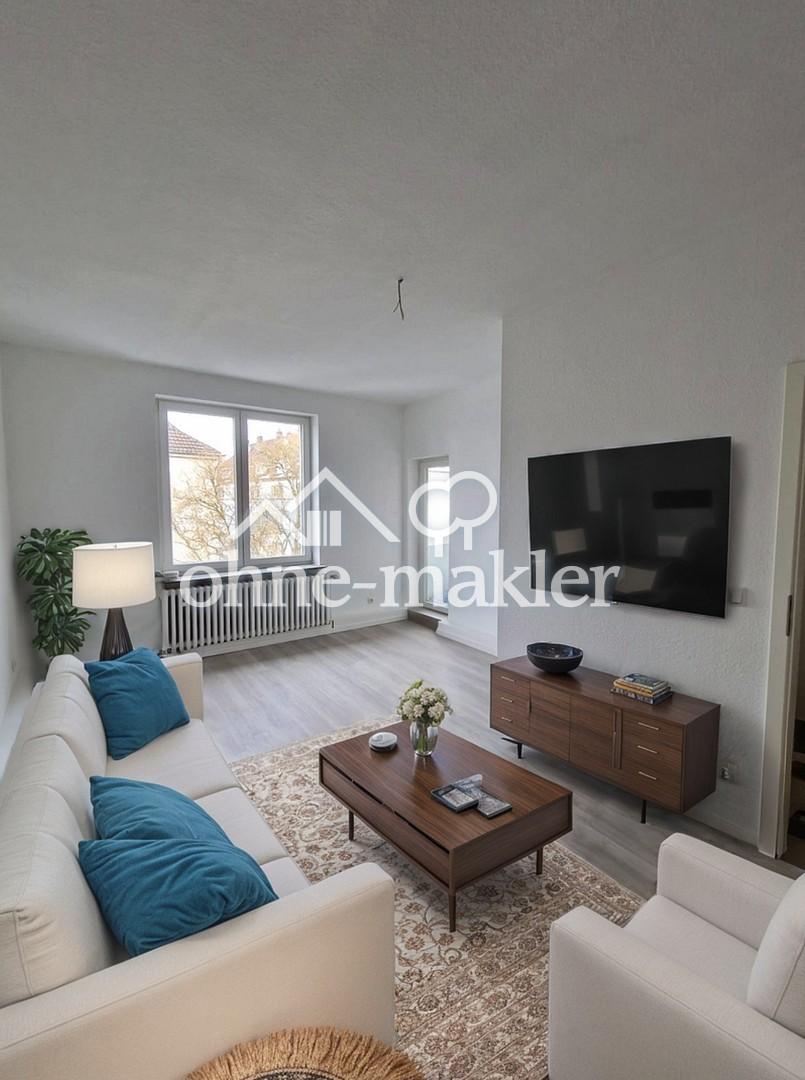 Perfekt für WG Gründung: Sanierte Wohnung mit zwei Bädern in zentraler Lage - Photo 1