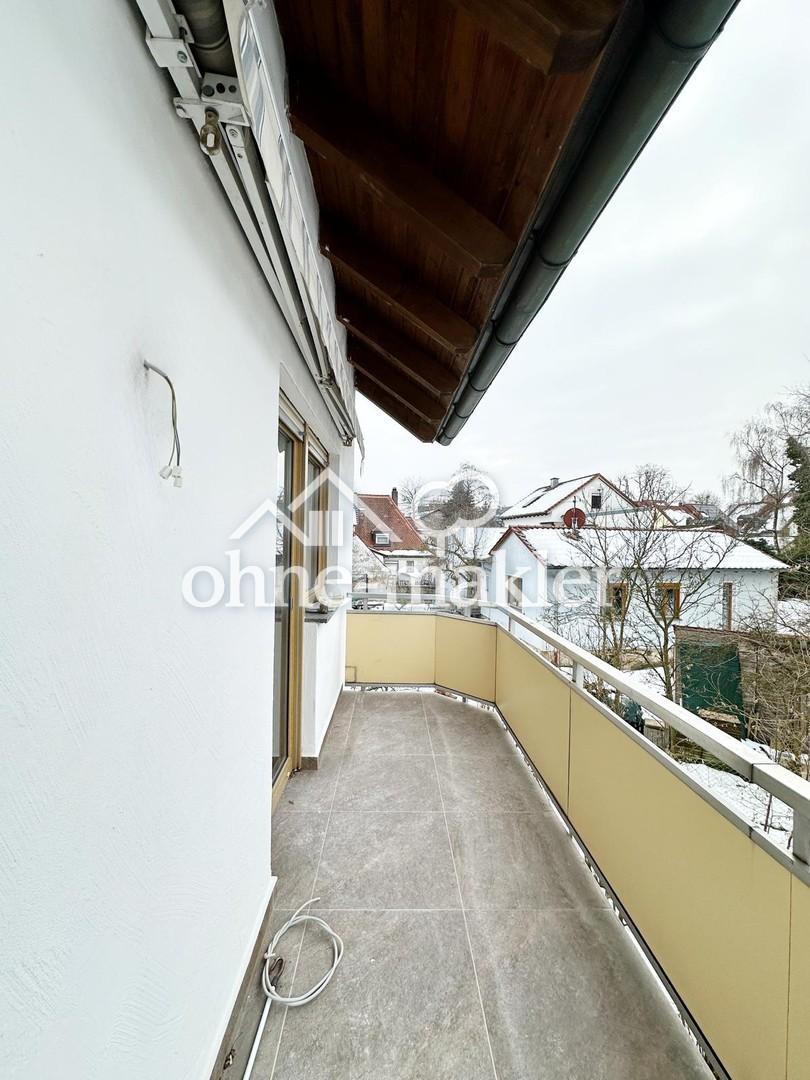 Frisch sanierte 3-Zimmer-Wohnung mit Süd-West-Balkon und Blick ins Grüne in Fürth-Unterfarrnbach - Foto 2