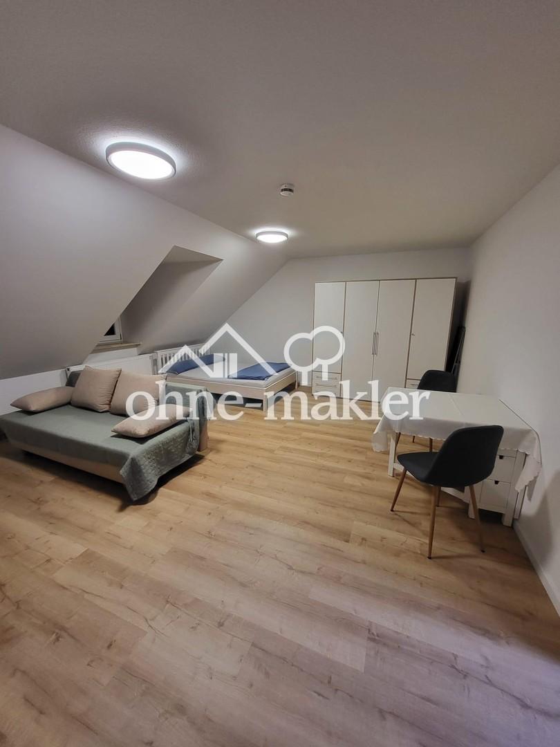 Möblierte 1-Zimmer Dachgeschosswohnung in Woffenbach (Neumarkt i.d.OPf.) - Foto 2