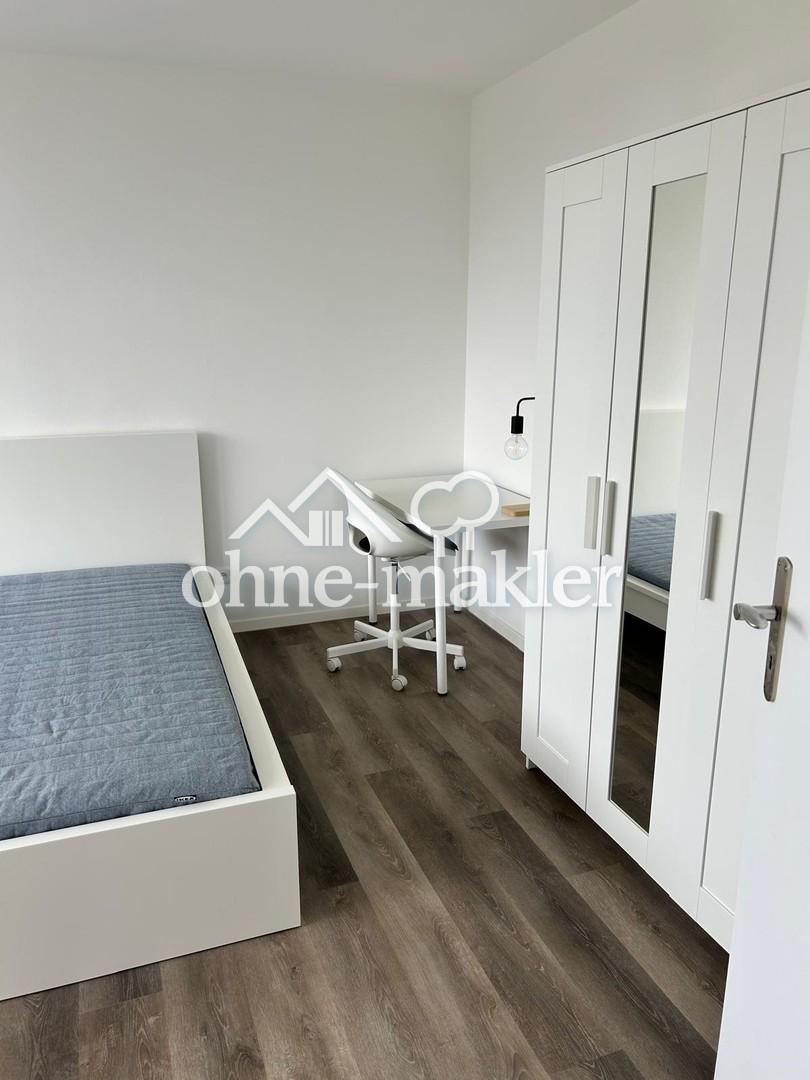 FRAUEN -Premium-WG am St.-Ulrich-Platz – Voll möbliertes Zimmer mit Balkon – Wohnen auf Zeit möglich - Foto 5
