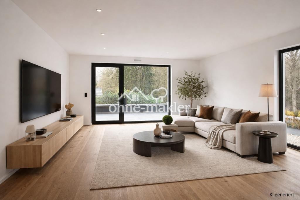 Exklusive 2-Zimmer Neubau-Wohnung mit Balkon in Siegburg-Kaldauen - Foto 1