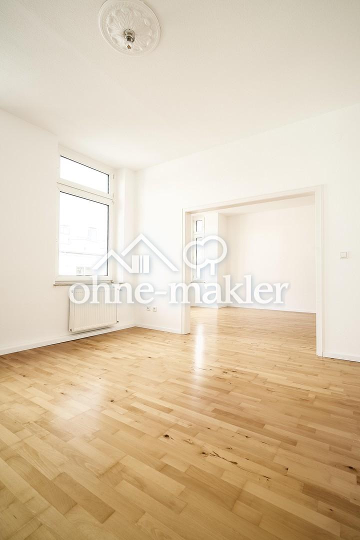 3,5-Raum-Altbauwohnung mit Balkon und Einbauküche zwischen Wilhelmplatz und Wasserbahnhof - Foto 2