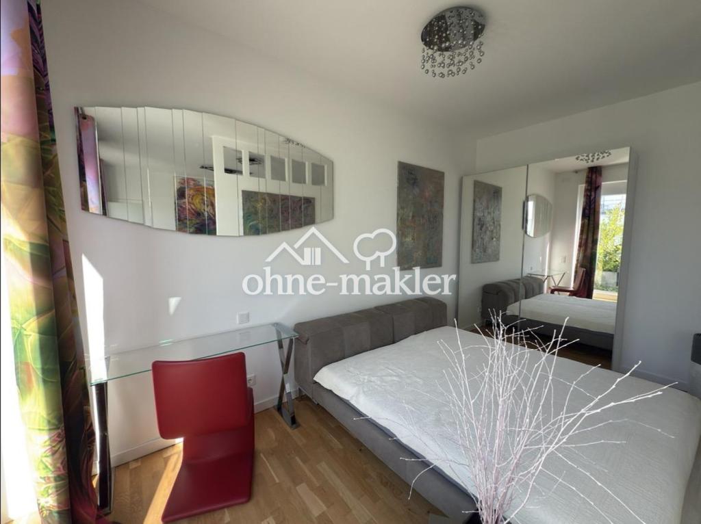 Penthouse-Designstudio mit Balkon & Aufzug – Neubau 2022 – Möbliert – 1.590 € warm - Photo 5