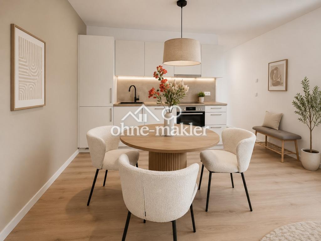 *NEUBAU* Charmante 3-Zimmer mit Balkon und Einbauküche_WE 1.13 - Foto 4