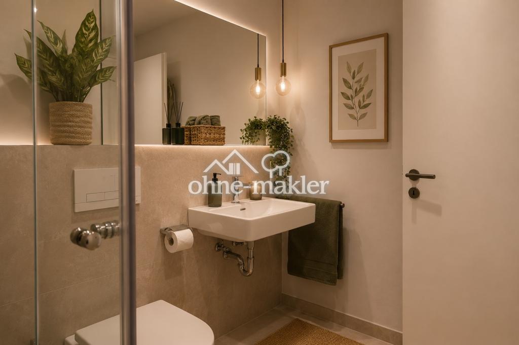 *TOP* Charmante 2-Zimmer Neubauwohnung mit Balkon und Einbauküche in optimaler Lage - Foto 5