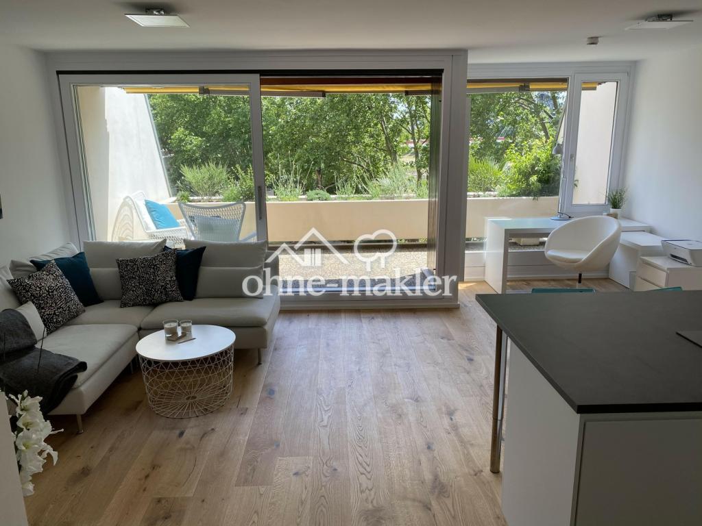 49m² neuwertig Appartement Neckarpromenade Wohnen am Neckar löffelfertig möbliert - Foto 2