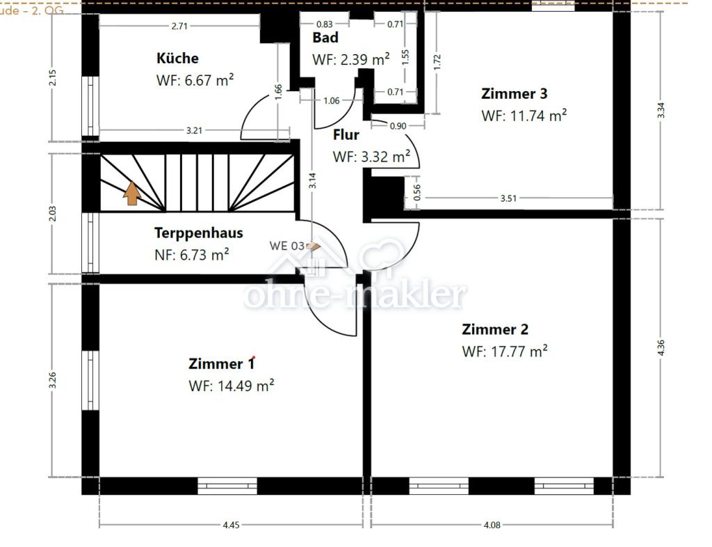 Noch 1 freies WG Zimmer in zentraler Lage in Heilbronn Sontheim - Foto 5