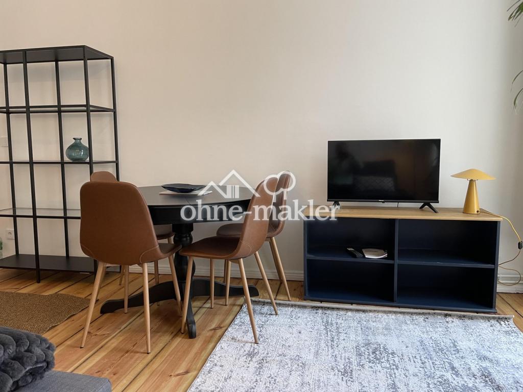 2-Zimmer-Wohnung, komplett renoviert und möbliert, in Pankow Florakiez zu vermieten - Photo 1