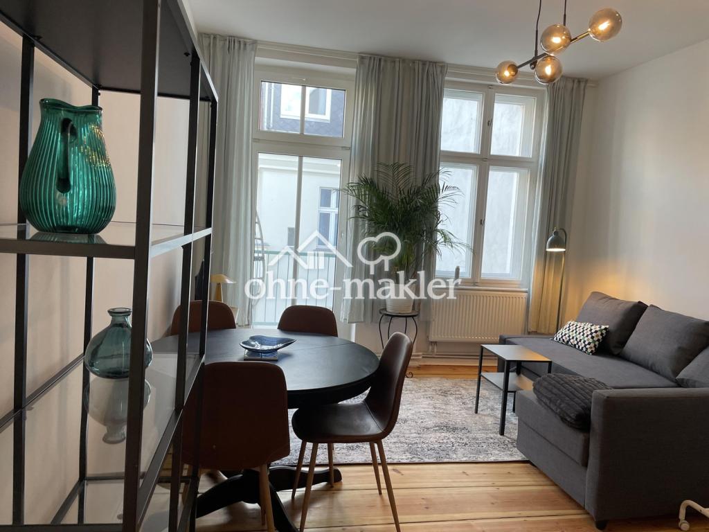 2-Zimmer-Wohnung, komplett renoviert und möbliert, in Pankow Florakiez zu vermieten - Photo 2