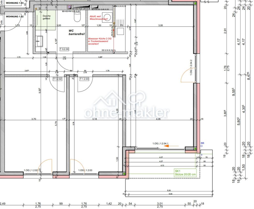 Erstbezug: Premium 3-Zimmer Neubauwohnung A+| Süd-Balkon | EBK & Aufzug | barrierefrei - Foto 3