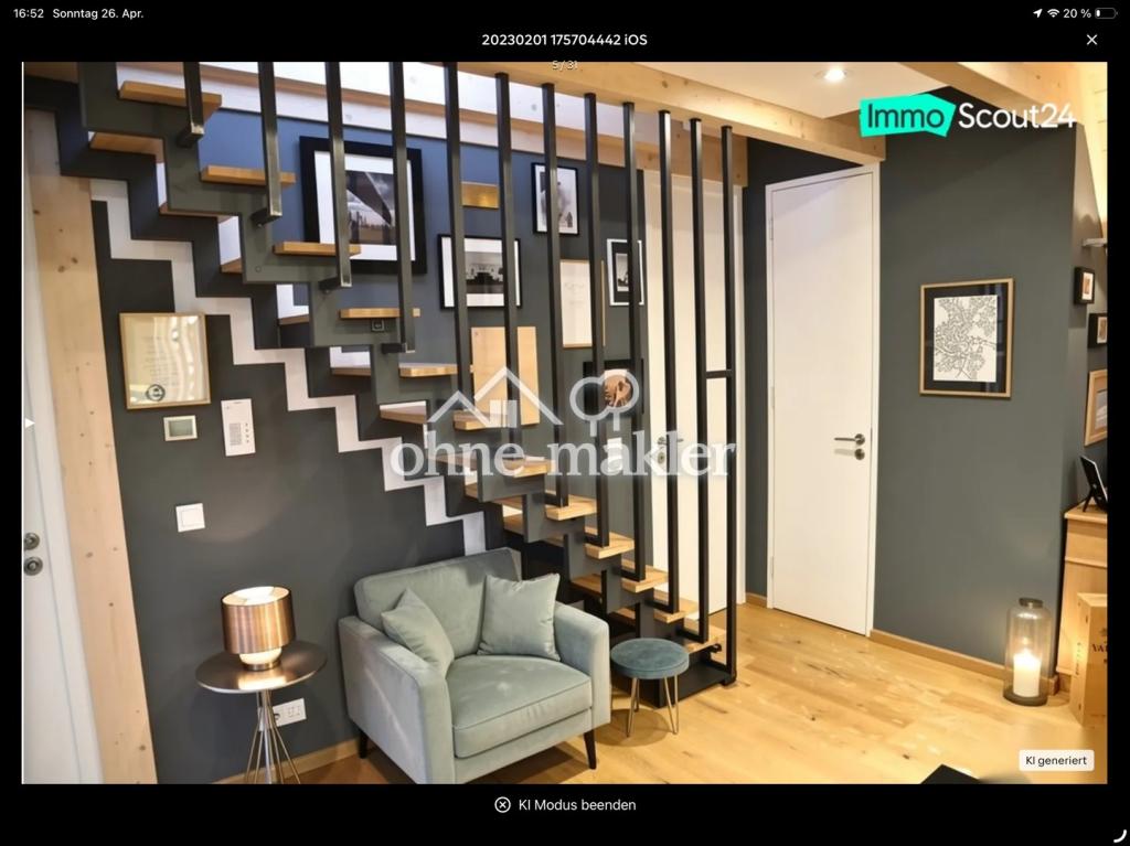 Sehr schöne Penthouse-Wohnung mit Dachterrasse am Stadtpark (WG tauglich) - Foto 3