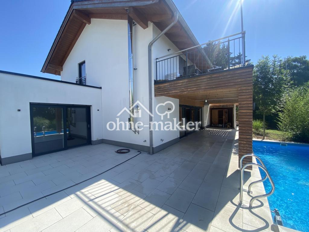 Hochwertige Gartenwohnung mit Pool im Architektenhaus - Wohnen mit EFH-Gefühl im Chiemgau - Photo 5