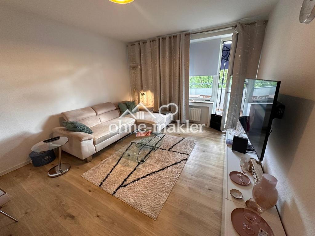 Schöne 2-Zimmerwohnung mit Balkon - Möbliert - Photo 2