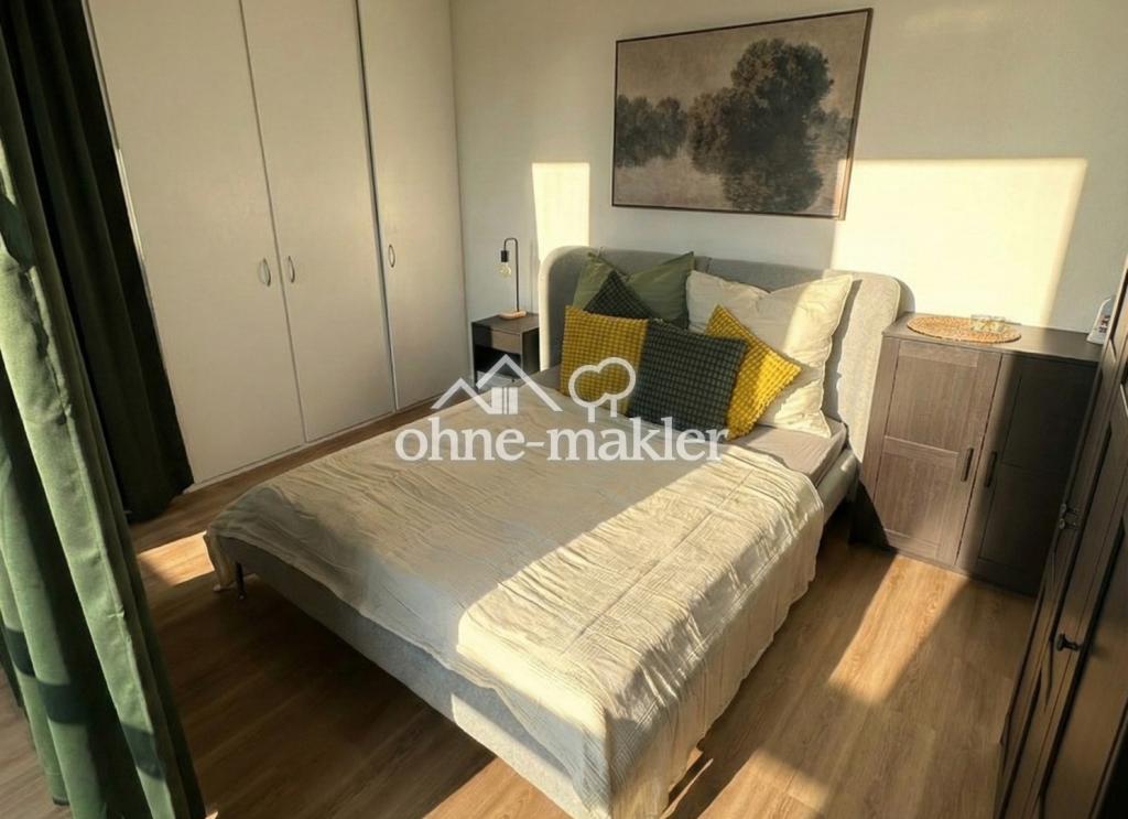Erstbezug nahe Kö: Exklusives 1,5-Zi.-Apartment, EBK, Balkon, Aufzug, Möbliert - Foto 5