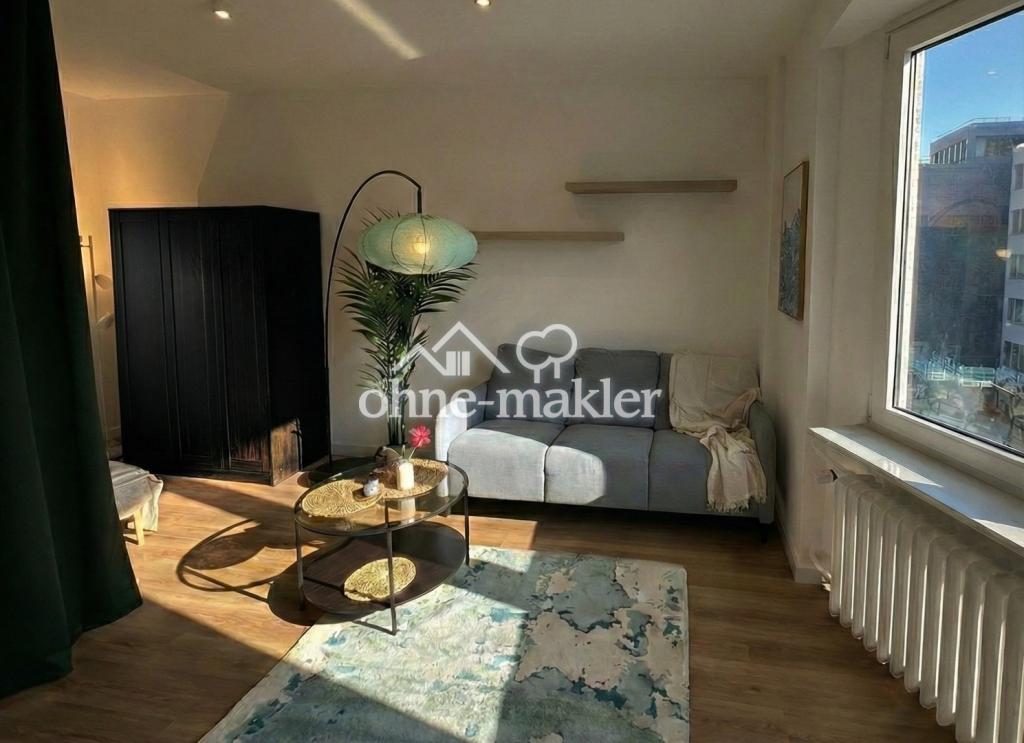 Erstbezug nahe Kö: Exklusives 1,5-Zi.-Apartment, EBK, Balkon, Aufzug, Möbliert - Foto 3