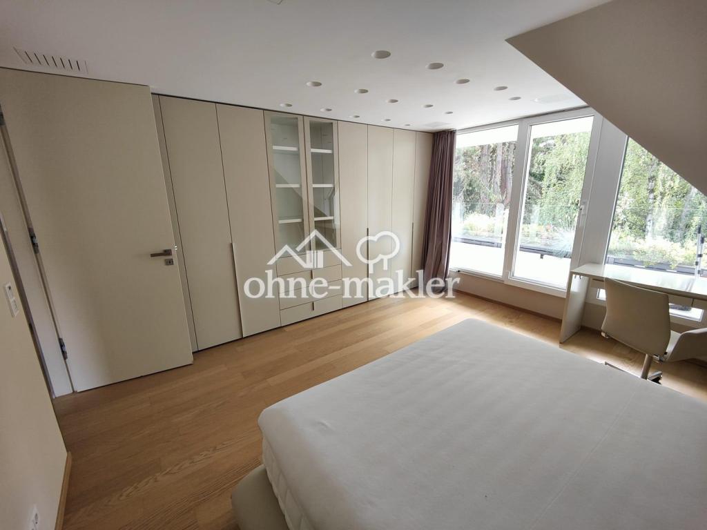 Designer Maisonette-Wohnung nähe Zoopark mit Blick ins Grüne, Fussbodenheizung, Kamin, Terrasse - Foto 5