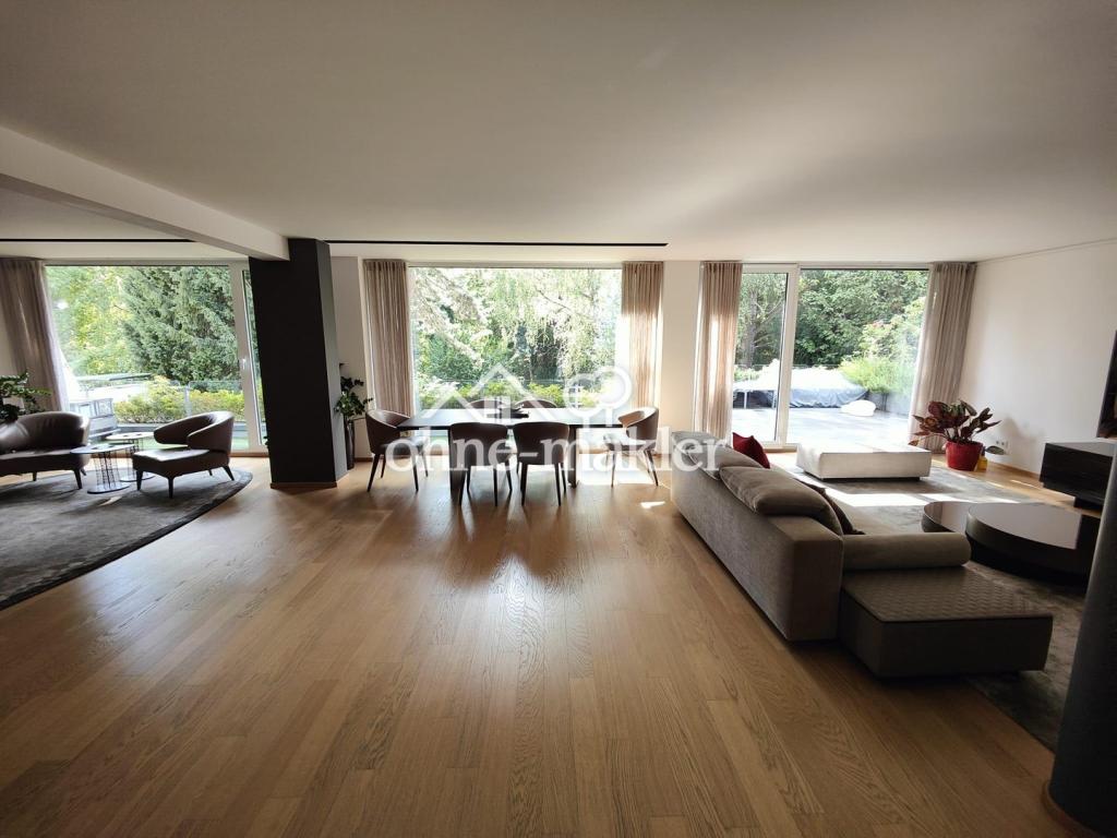Designer Maisonette-Wohnung nähe Zoopark mit Blick ins Grüne, Fussbodenheizung, Kamin, Terrasse - Foto 1