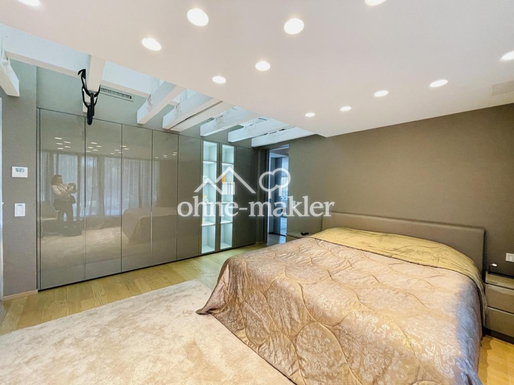 Designer Maisonette-Wohnung nähe Zoopark mit Blick ins Grüne, Fussbodenheizung, Kamin, Terrasse - Photo 5