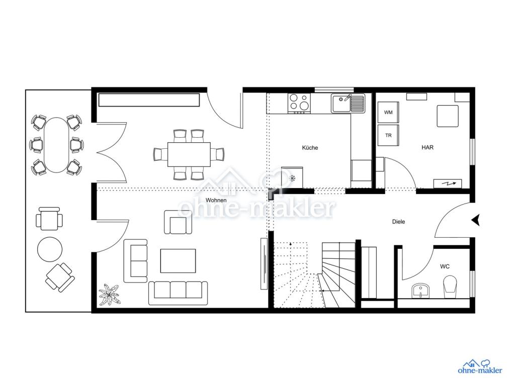 Berlin & Potsdam in Reichweite - Ankommen und Wohlfühlen: Moderne Neubau-DHH mit PV und Home-Office - Photo 2