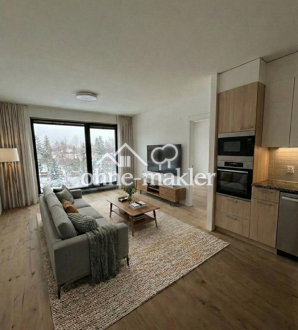 Erstbezug an der Dahme – 2-Zimmer-Neubau mit Südbalkon, Parkett und Fußbodenheizung (3) - Foto 2