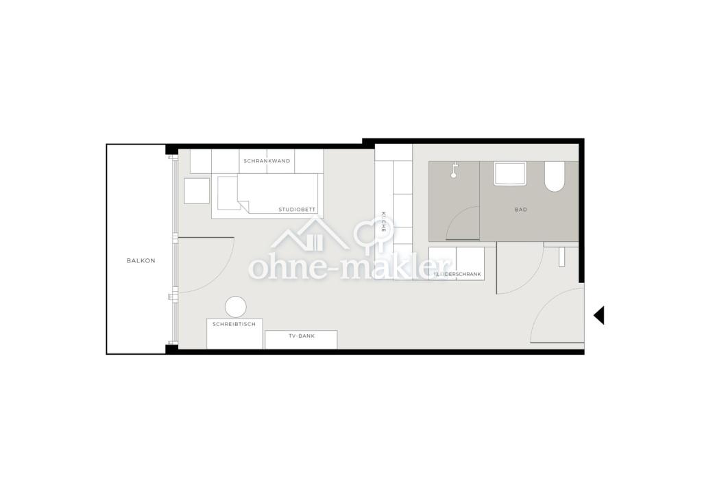 Wunderschönes voll möbliertes Apartment in Stuttgart - Photo 5