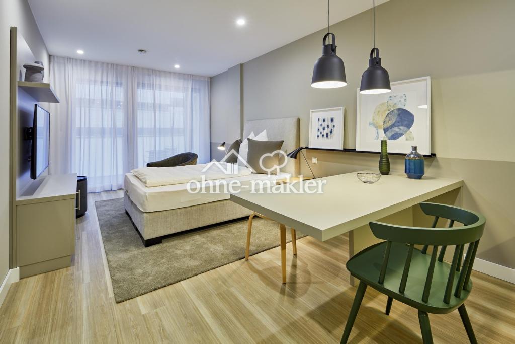 Wunderschönes voll möbliertes 1-Zimmer-Apartment in Stuttgart - direkt gegenüber Milaneo - Photo 2
