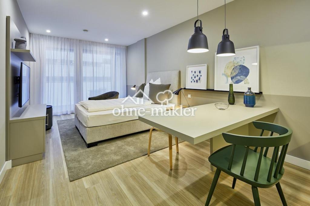 Wunderschönes voll möbliertes 1-Zimmer-Apartment in Stuttgart - direkt gegenüber Milaneo - Photo 1