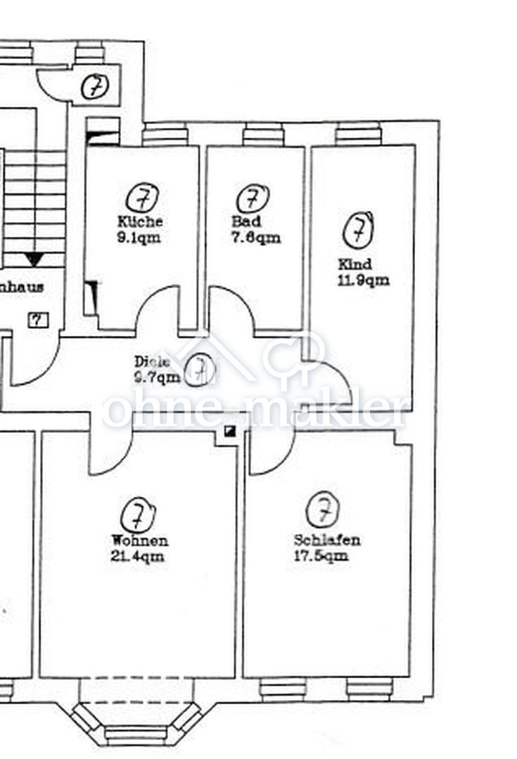 3 Zimmer Wohnung Chemnitz - Photo 2