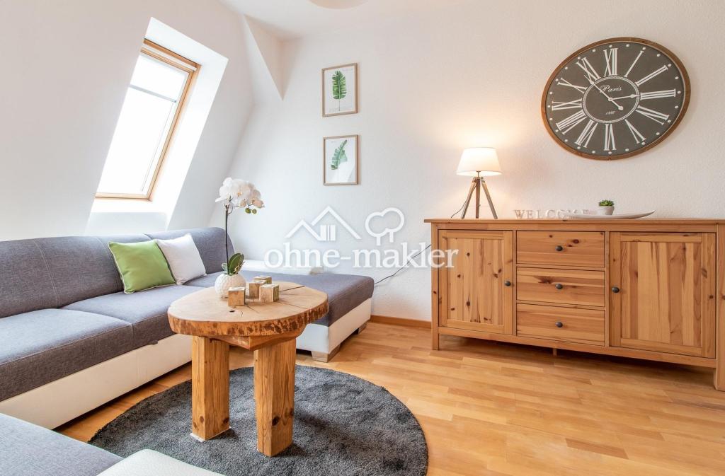 ab 17.08.: sehr schöne, voll möblierte 2-Zi DG-Whg, Luxus- EBK, Balkon - Foto 5