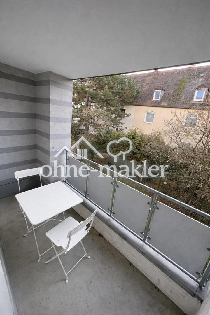 Moderne, voll möblierte 1-Zimmer-Wohnung mit Balkon in zentraler Lage (Eberhardshof)) - Photo 4