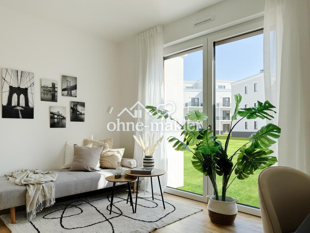 Erstbezug! Hochwertige 3-Zimmer-Wohnung am Stadtwald - Photo 1