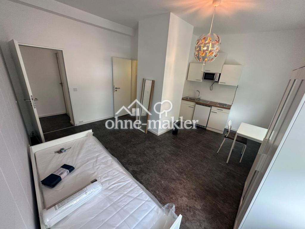 Apartment - Möblierte 1-Zimmer-Wohnung mit Einbauküche in Berlin nahe BER mit Anmeldung - Saniert! - Photo 3