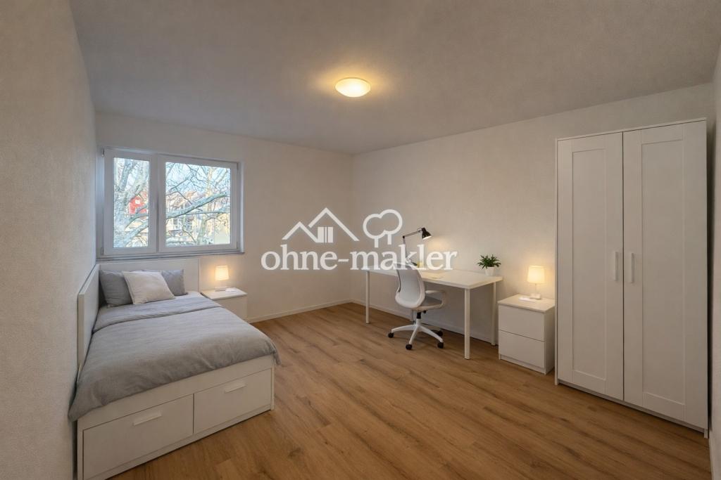 WG tauglich: Erstbezug nach Sanierung voll möbliert/Zimmerweise mieten möglich - Foto 1