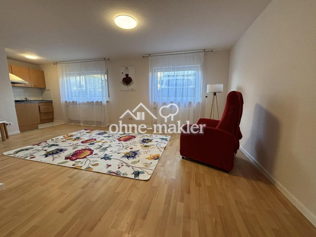 Exklusive 1-Raum-Souterrain-Wohnung in Nackenheim - Foto 1