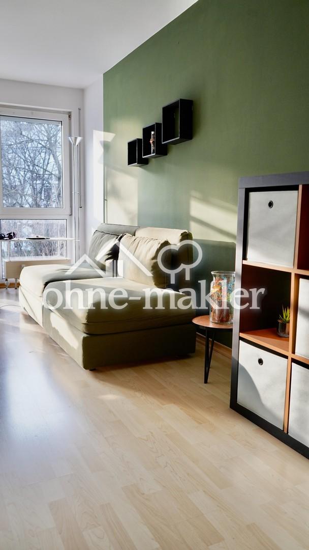 Alt- Moosach 2 Zimmer Whg. mit Süd-Westbalkon möbliert * - Photo 1