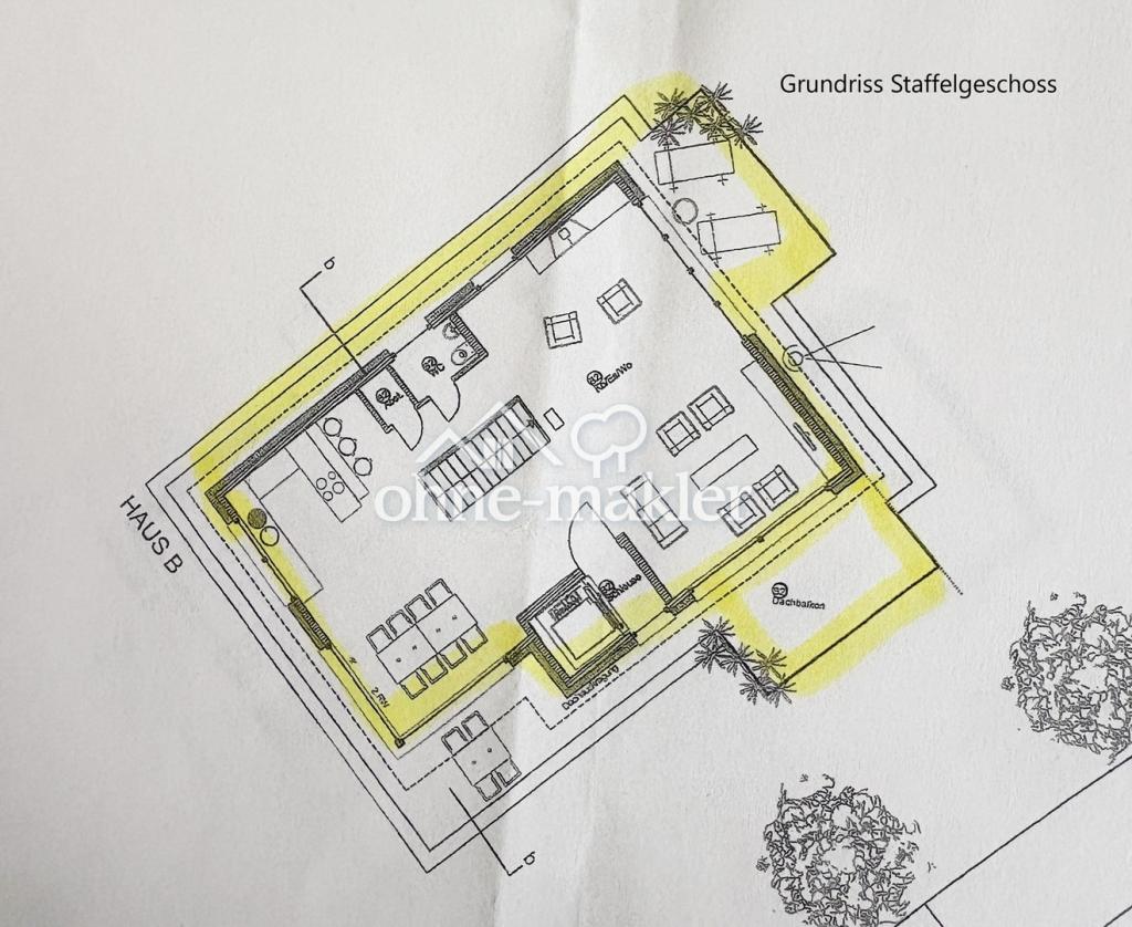 Exklusive Penthouse-Maisonettewohnung mit Dachterrasse in Bestlage von Dortmund-Kirchhörde - Photo 4