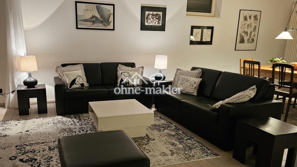 Exklusiv: Stilvolle möblierte 3 Zimmer Maisonette-Wohnung mit Terrasse, Garten und Carport, Koblenz - Photo 1