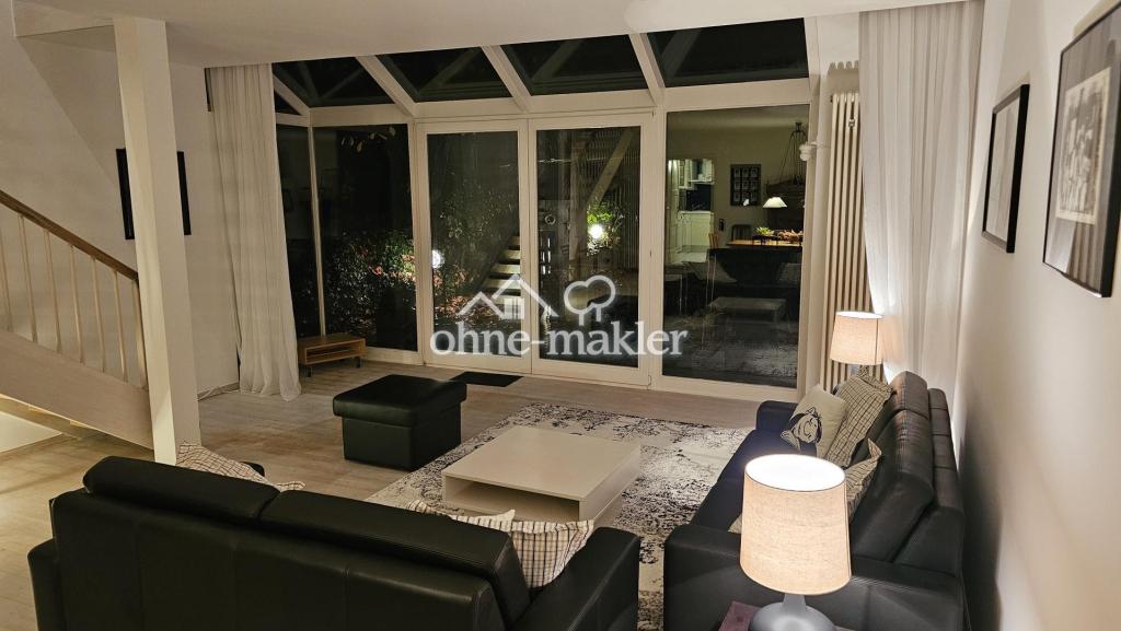 Exklusiv: Stilvolle möblierte 3 Zimmer Maisonette-Wohnung mit Terrasse, Garten und Carport, Koblenz - Photo 2