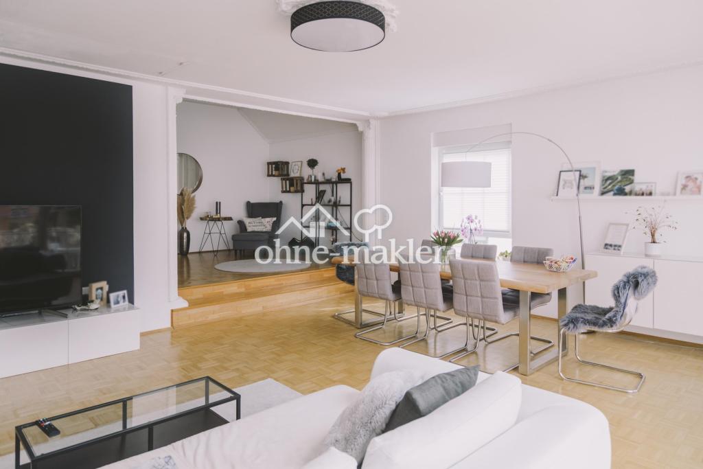 Altbau mit Charakter: Großzügiges Wohnen & Arbeiten auf 140 m² – mit 3 Balkonen – ruhig & zentral - Foto 5