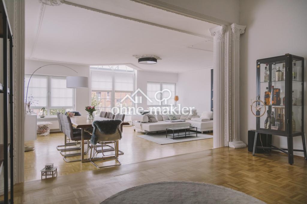 Altbau mit Charakter: Großzügiges Wohnen & Arbeiten auf 140 m² – mit 3 Balkonen – ruhig & zentral - Photo 4