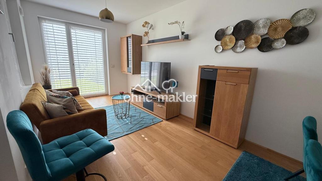 Voll möbliert, auch auf Zeit: exklusive 2-Zimmer-Gartenwohnung in Top-Lage in Freilassing - Photo 1