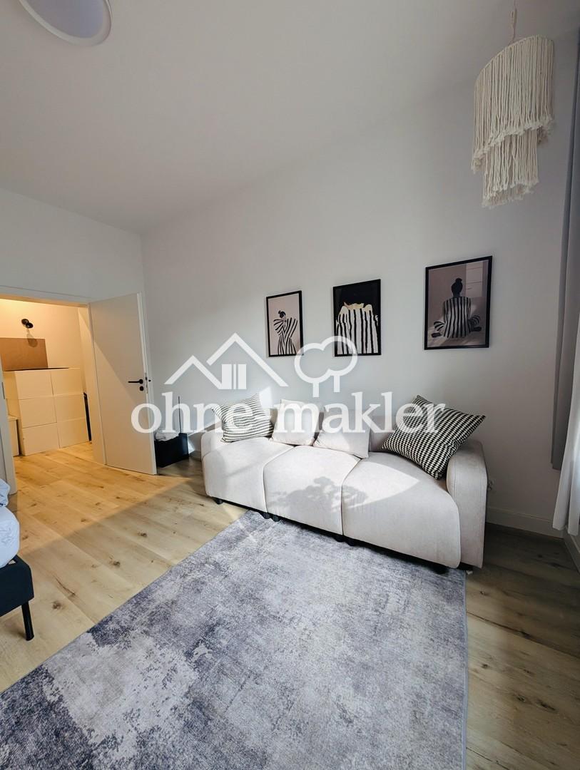 2025 kernsanierte 2-Zimmer-Wohnung – voll möbliert – Top-Lage nahe Bochum-Ehrenfeld-Bergmannsheil - Foto 1