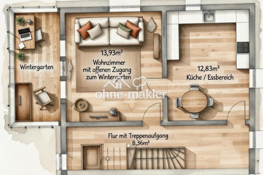 Historisches Fachwerkhaus von 1719 – hochwertig saniert, Wintergarten & Sonnenhaus-Energie - Photo 2