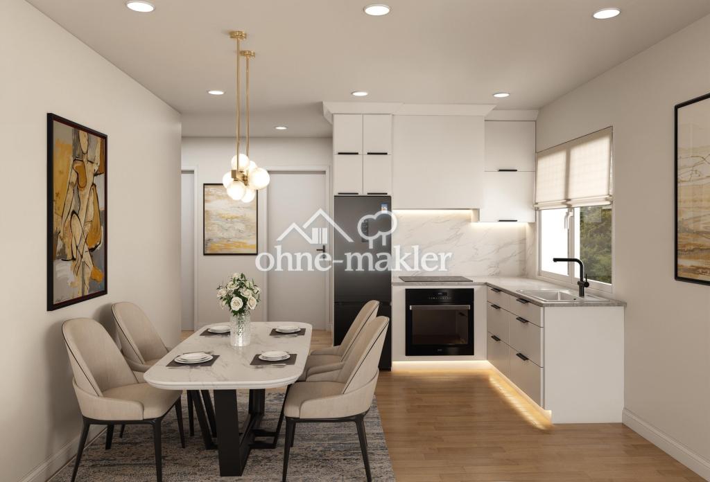Neubau Erstbezug 2026 | Moderne 2 Zimmer Wohnung mit Balkon | Einbauküche | Aufzug - Photo 3