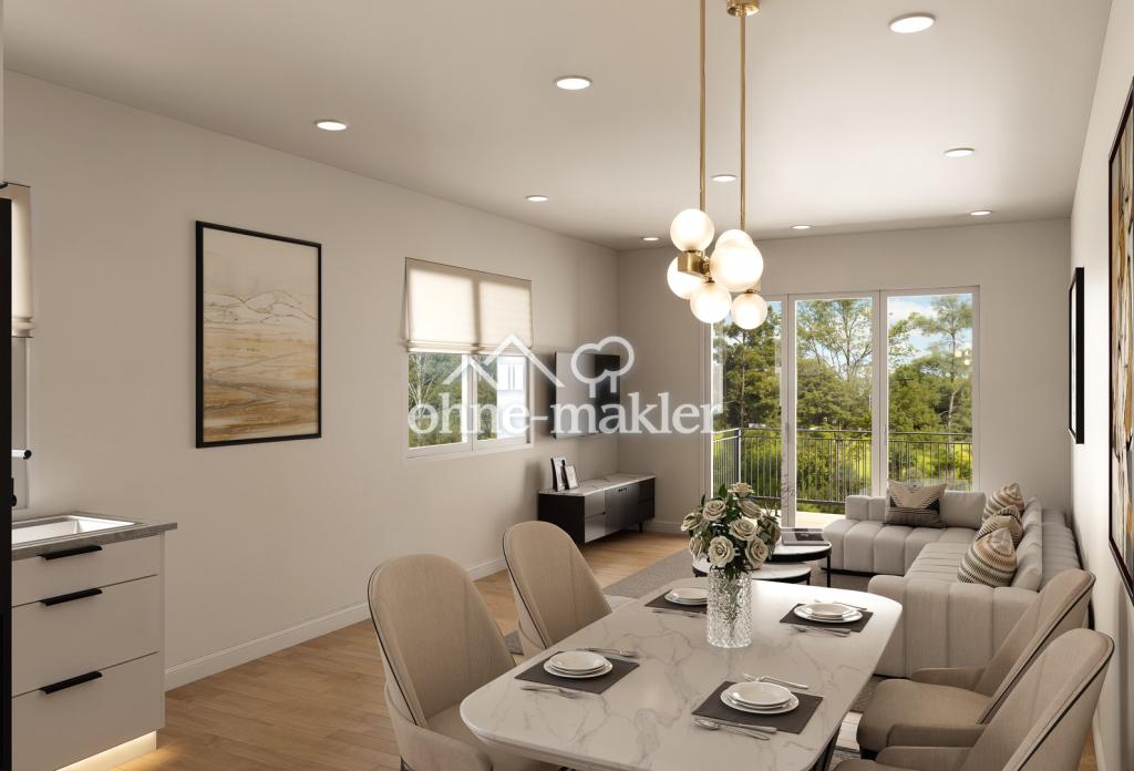 Neubau Erstbezug 2026 | Moderne 2 Zimmer Wohnung mit Balkon | Einbauküche | Aufzug - Photo 1
