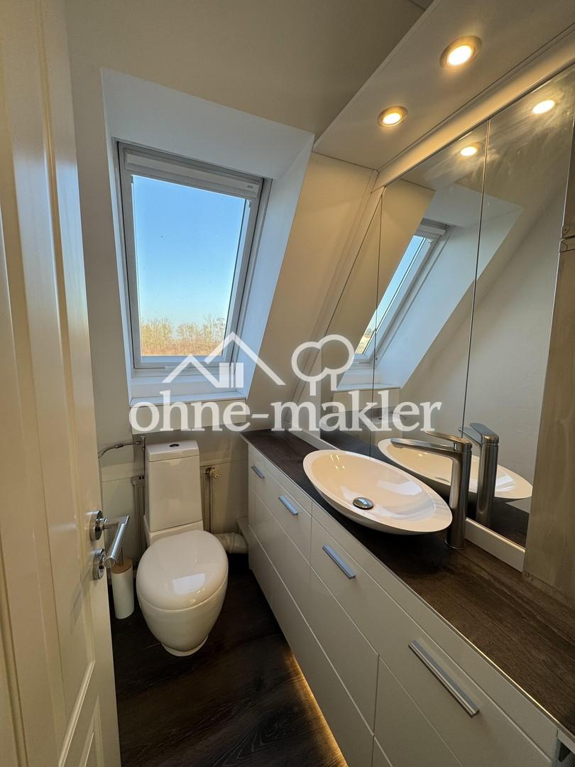 3-Zimmer-Dachgeschosswohnung mit Balkon + EBK in Maisach, Nutzfläche 151 qm, 5 Fußminuten zur S3 - Foto 4