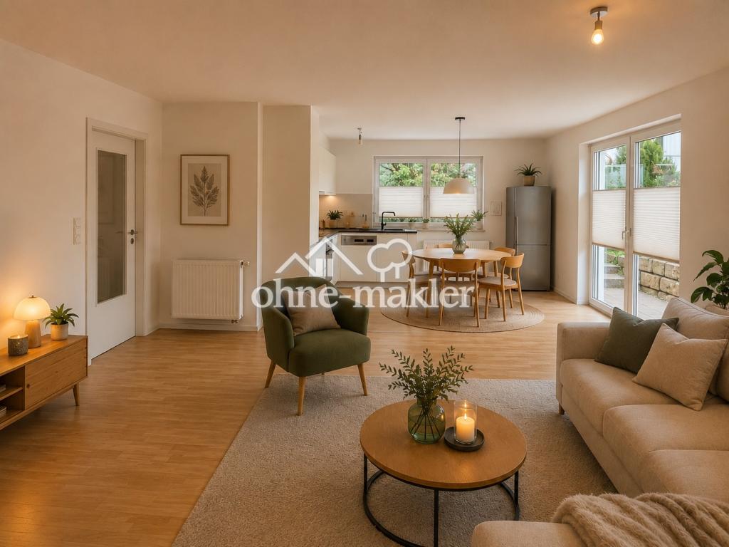 2,5-Zimmer-Wohnung mit Terrasse und Wohnung in Nürtingen - Photo 1